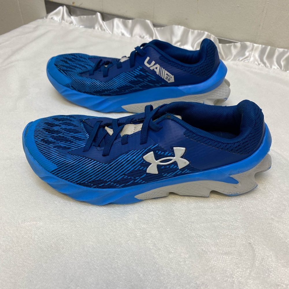 Under Armour toddler boys UA MACH 9.6 Blue Sneakers Size 13K